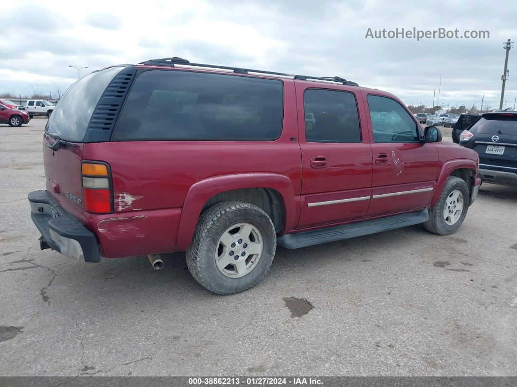 2005 Chevrolet Suburban 1500 Lt Burgundy vin: 3GNEC16ZX5G137661