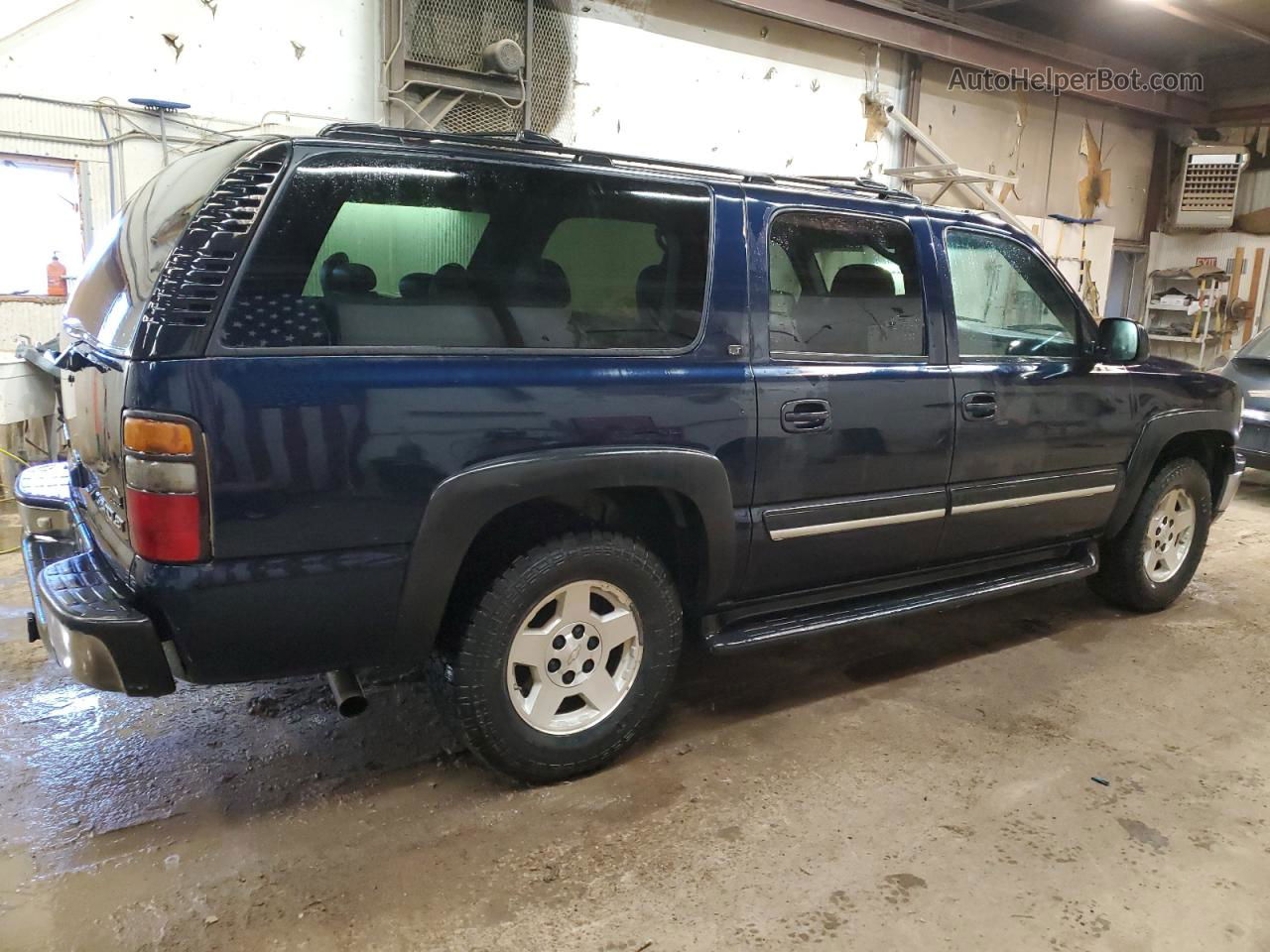 2005 Chevrolet Suburban C1500 Blue vin: 3GNEC16ZX5G155934