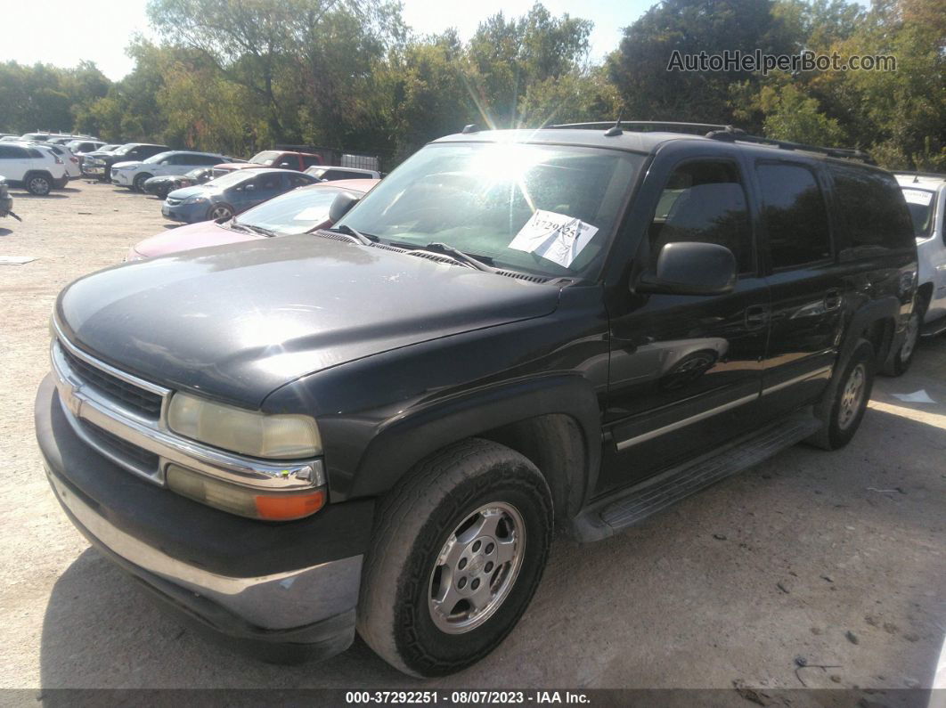 2005 Chevrolet Suburban Lt Black vin: 3GNEC16ZX5G169171