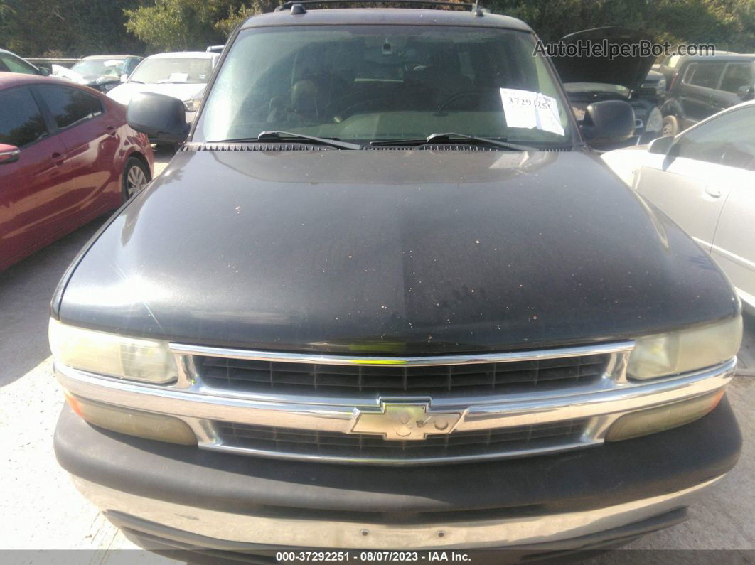 2005 Chevrolet Suburban Lt Black vin: 3GNEC16ZX5G169171