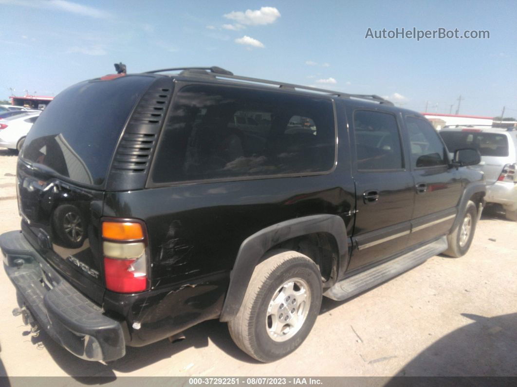 2005 Chevrolet Suburban Lt Black vin: 3GNEC16ZX5G169171