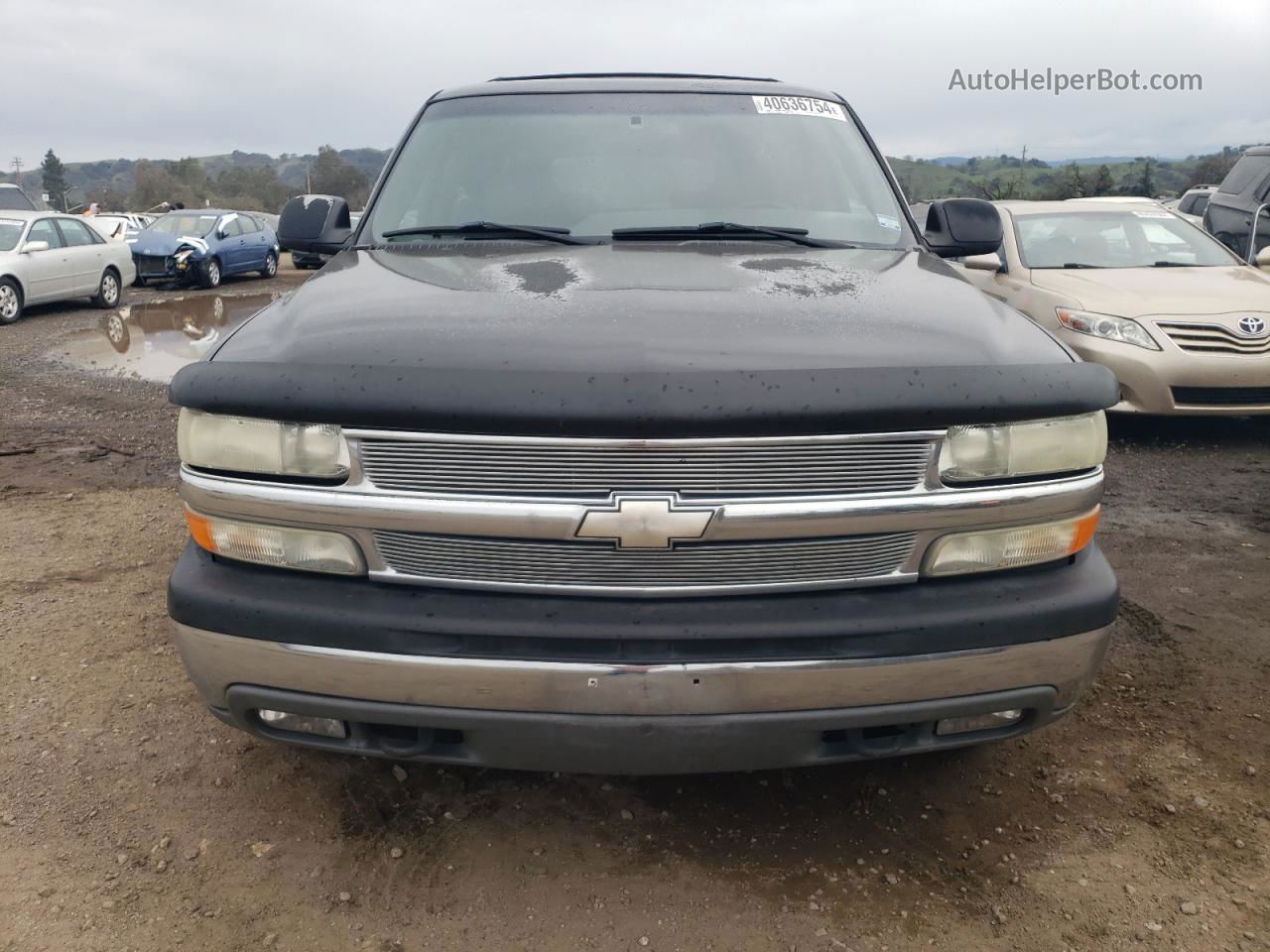 2000 Chevrolet Suburban K1500 Black vin: 3GNFK16T0YG149177