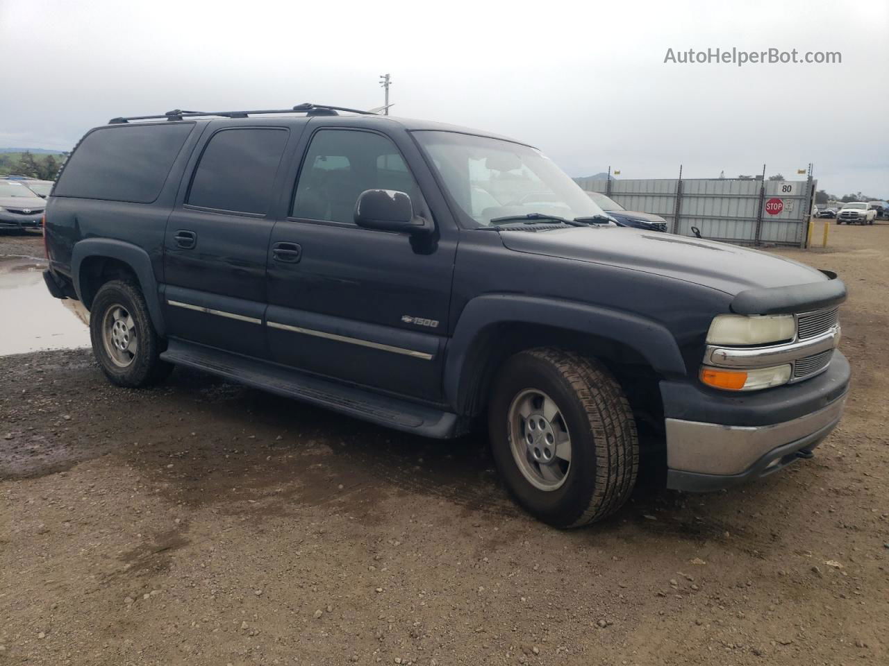 2000 Chevrolet Suburban K1500 Black vin: 3GNFK16T0YG149177