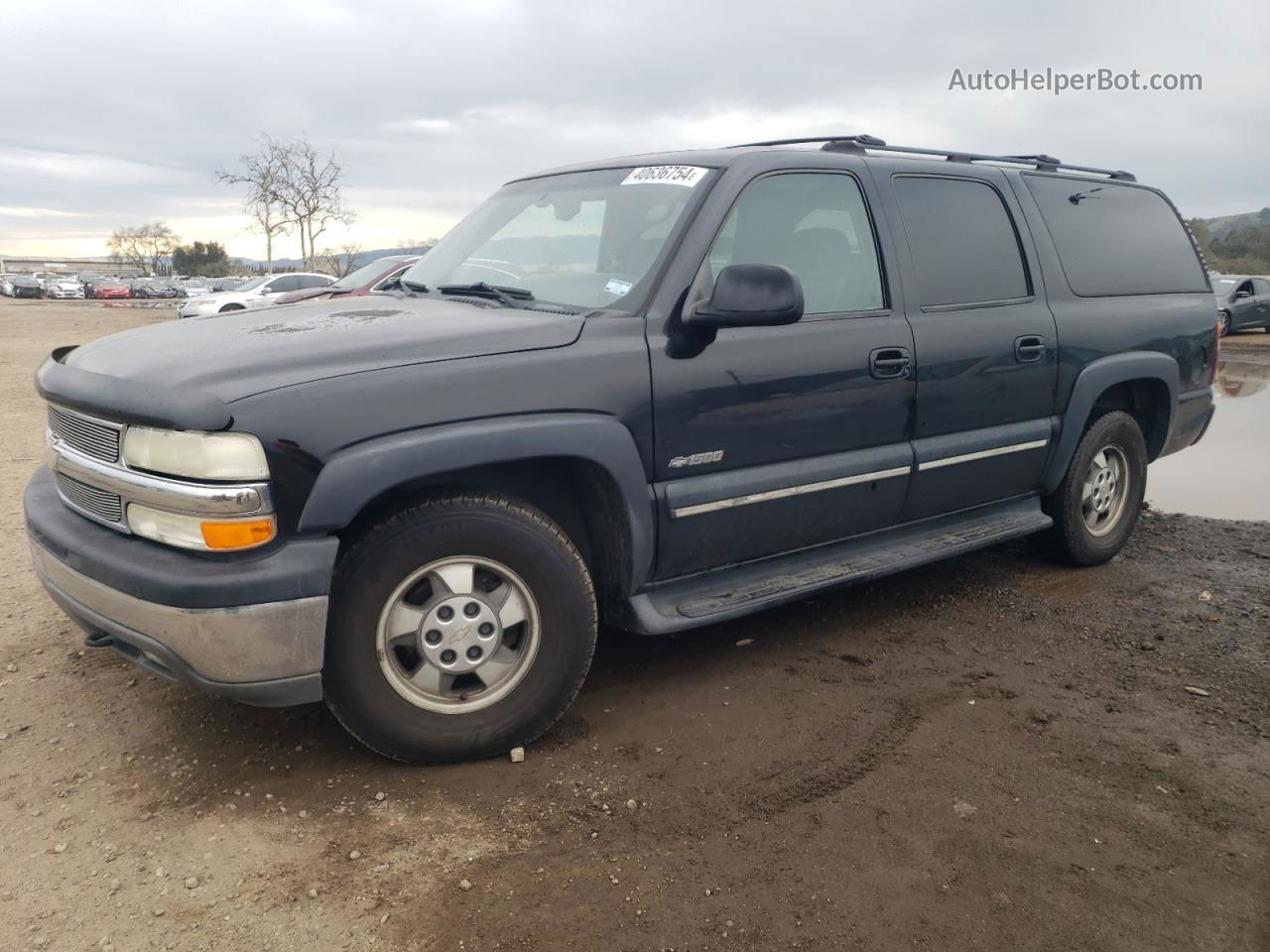 2000 Chevrolet Suburban K1500 Black vin: 3GNFK16T0YG149177