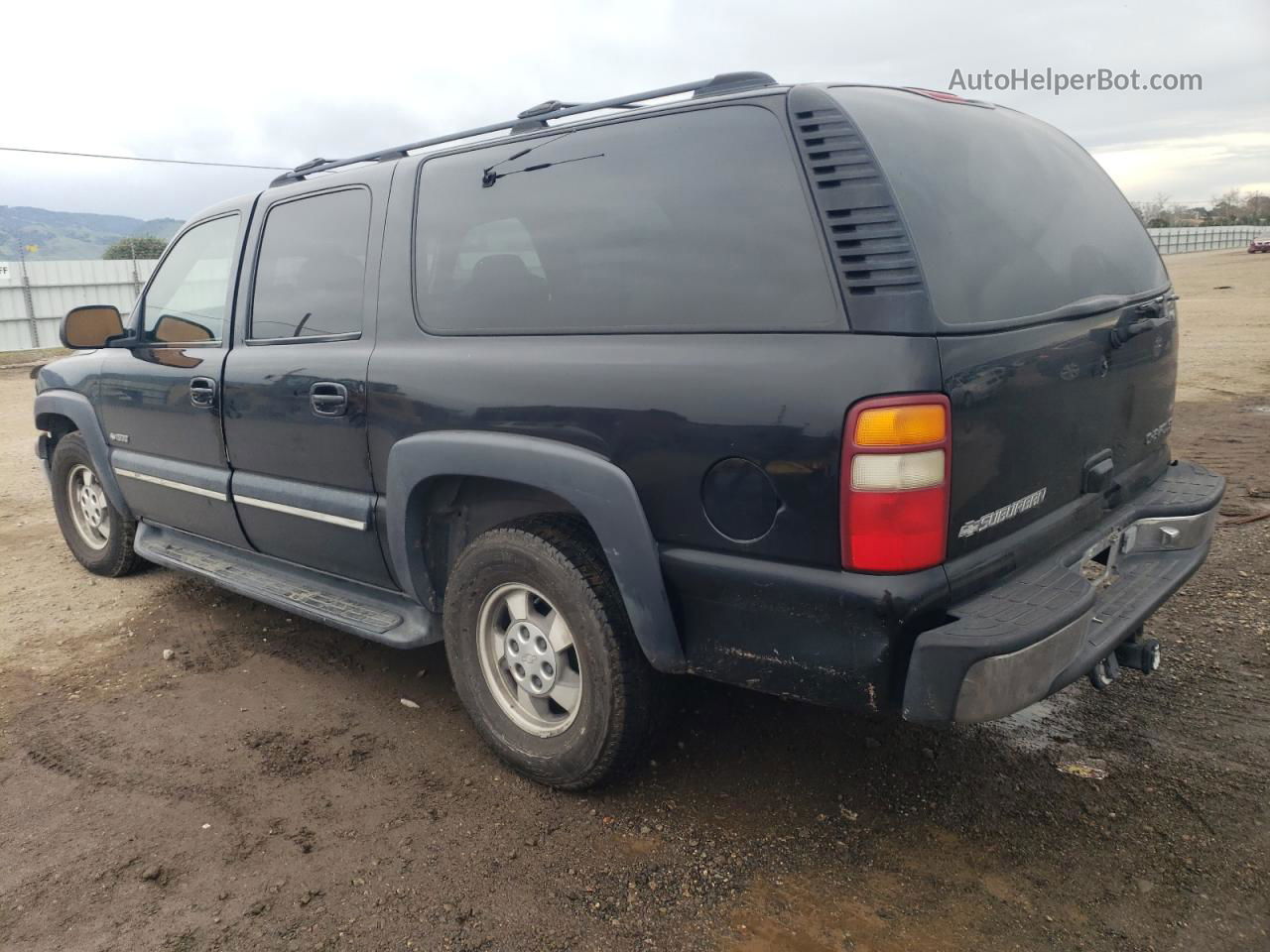 2000 Chevrolet Suburban K1500 Black vin: 3GNFK16T0YG149177