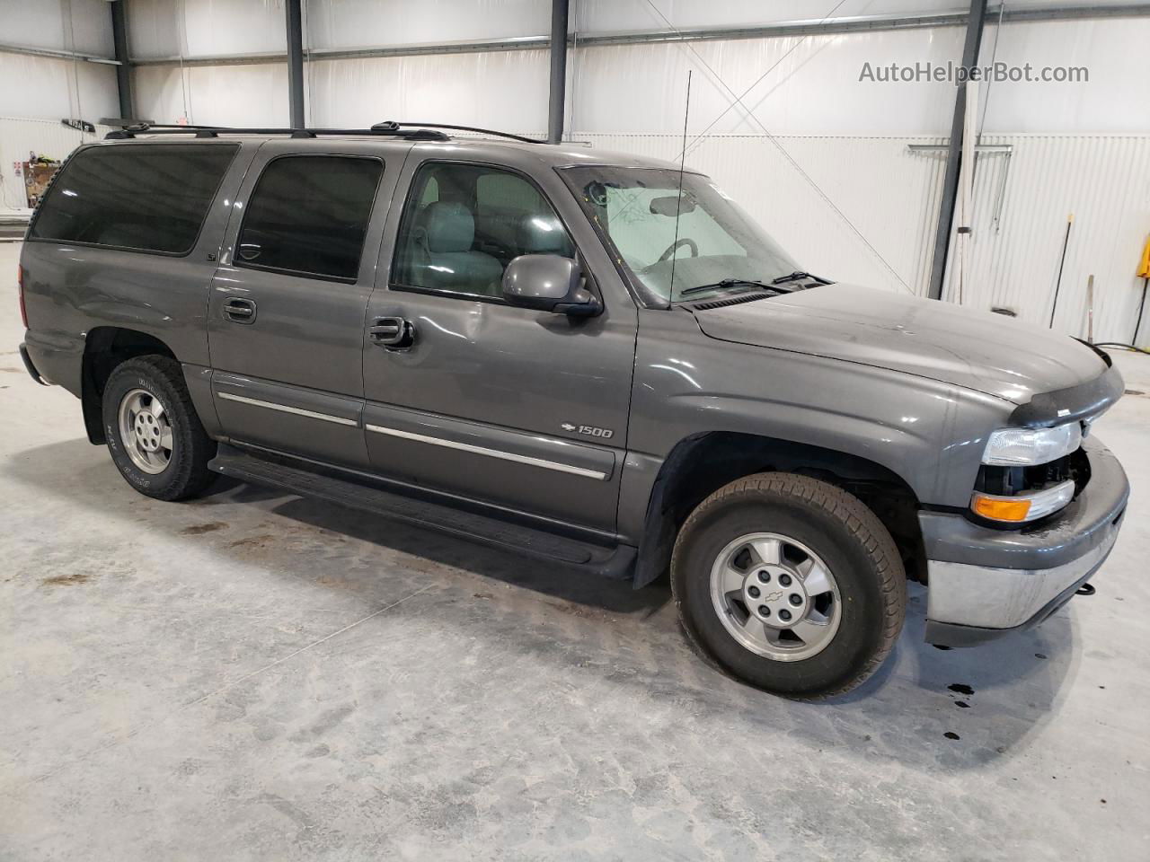 2000 Chevrolet Suburban K1500 Gray vin: 3GNFK16T0YG155965