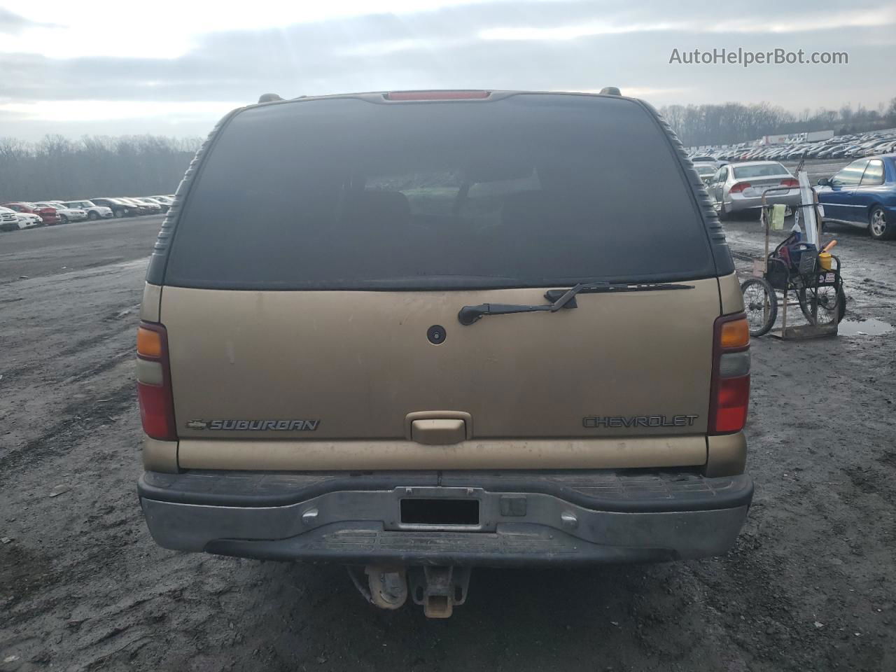 2000 Chevrolet Suburban K1500 Gold vin: 3GNFK16T1YG199103