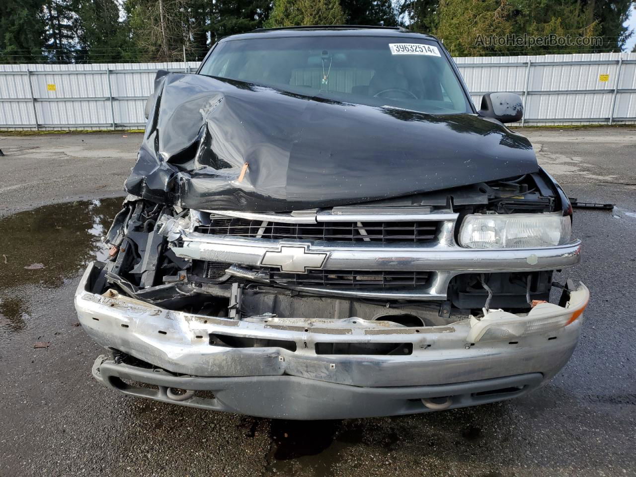 2000 Chevrolet Suburban K1500 Black vin: 3GNFK16T1YG215476