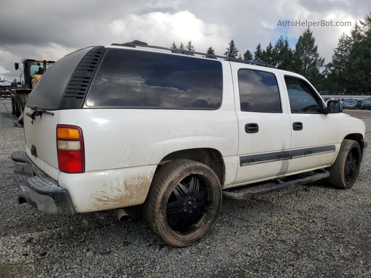 2000 Chevrolet Suburban K1500 White vin: 3GNFK16T2YG165736