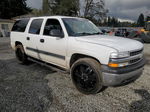 2000 Chevrolet Suburban K1500 White vin: 3GNFK16T2YG165736