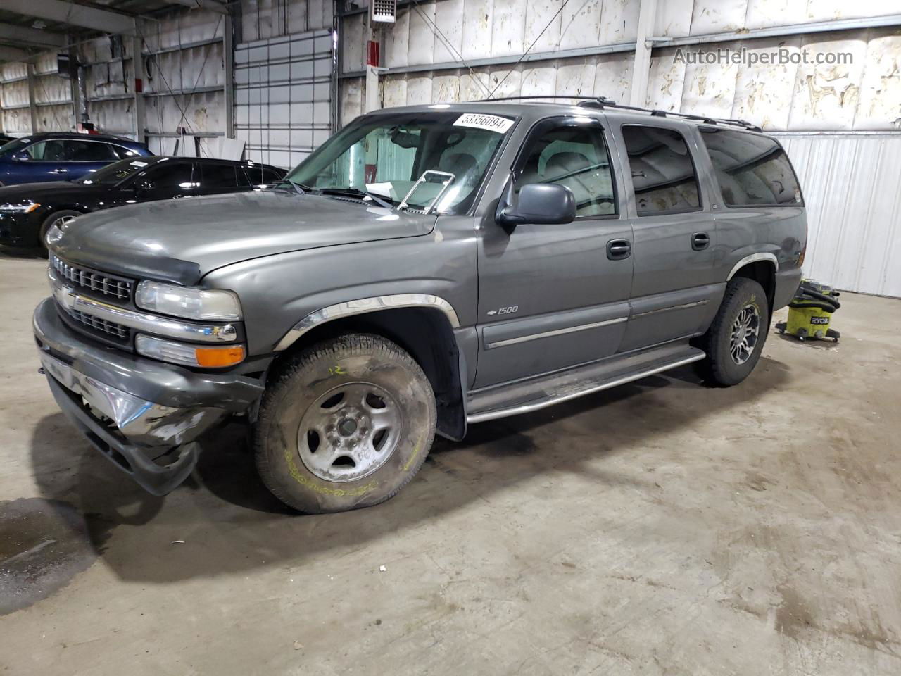 2000 Chevrolet Suburban K1500 Gray vin: 3GNFK16T2YG178910