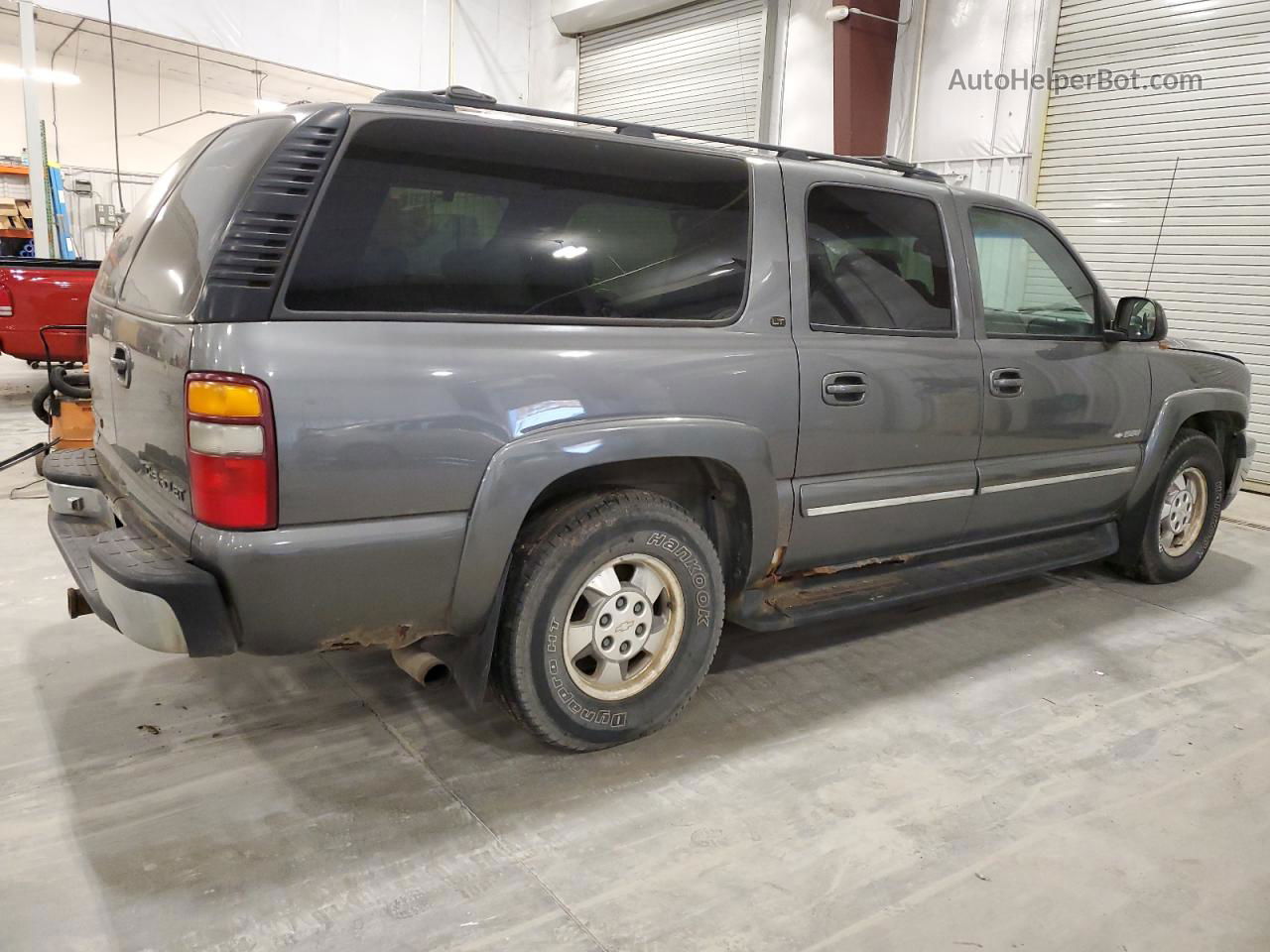 2000 Chevrolet Suburban Gray vin: 3GNFK16T2YH127763