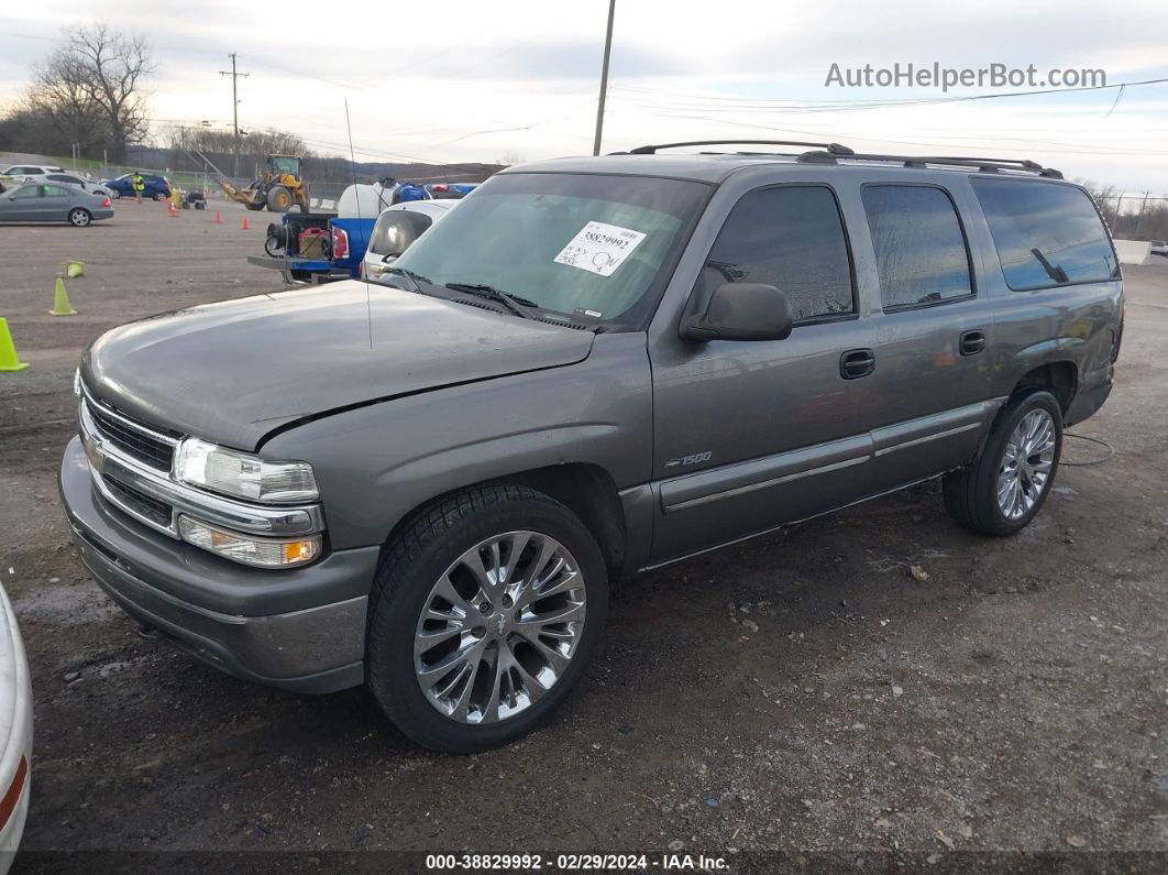 2000 Chevrolet Suburban 1500 Ls Gray vin: 3GNFK16T3YG148752