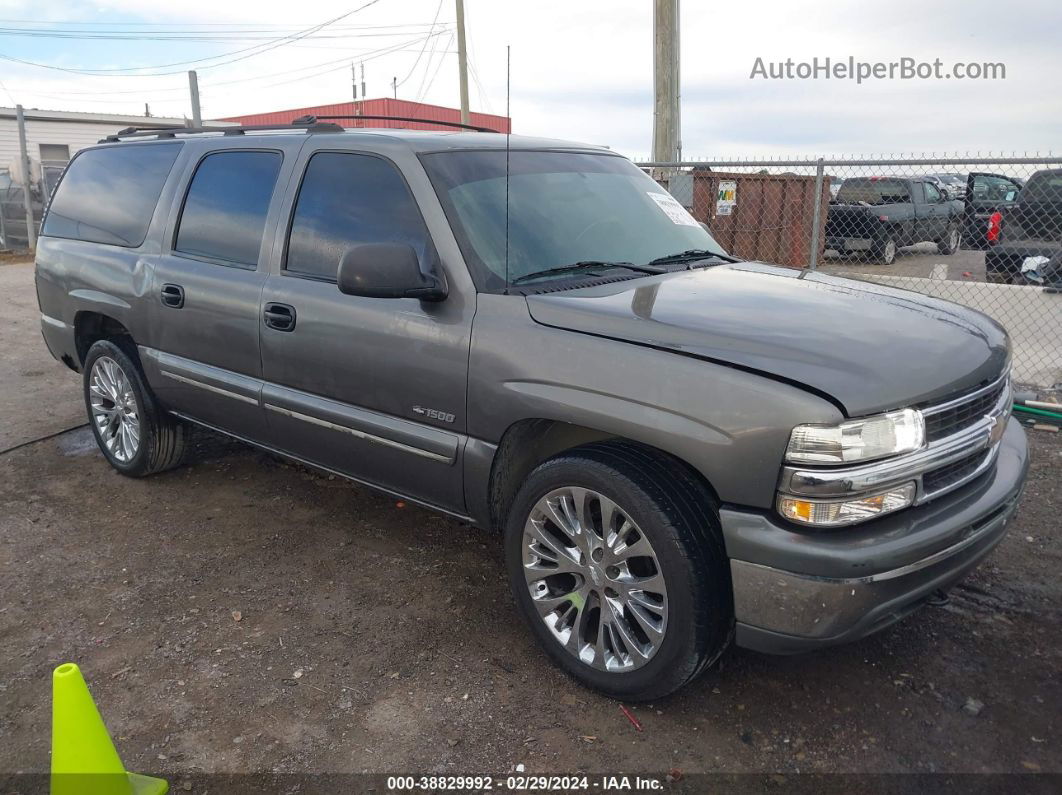 2000 Chevrolet Suburban 1500 Ls Gray vin: 3GNFK16T3YG148752