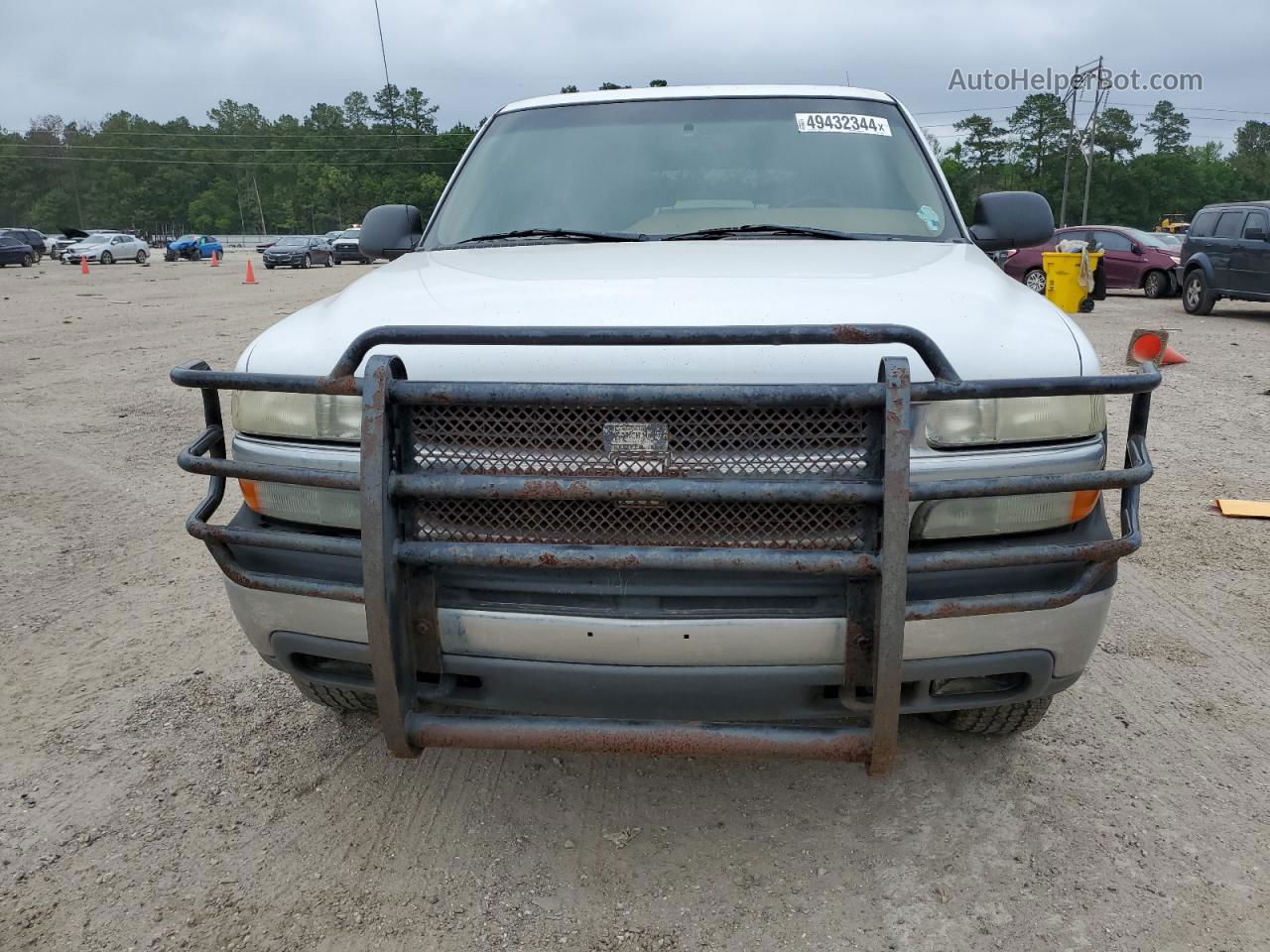 2000 Chevrolet Suburban K1500 White vin: 3GNFK16T3YG163414