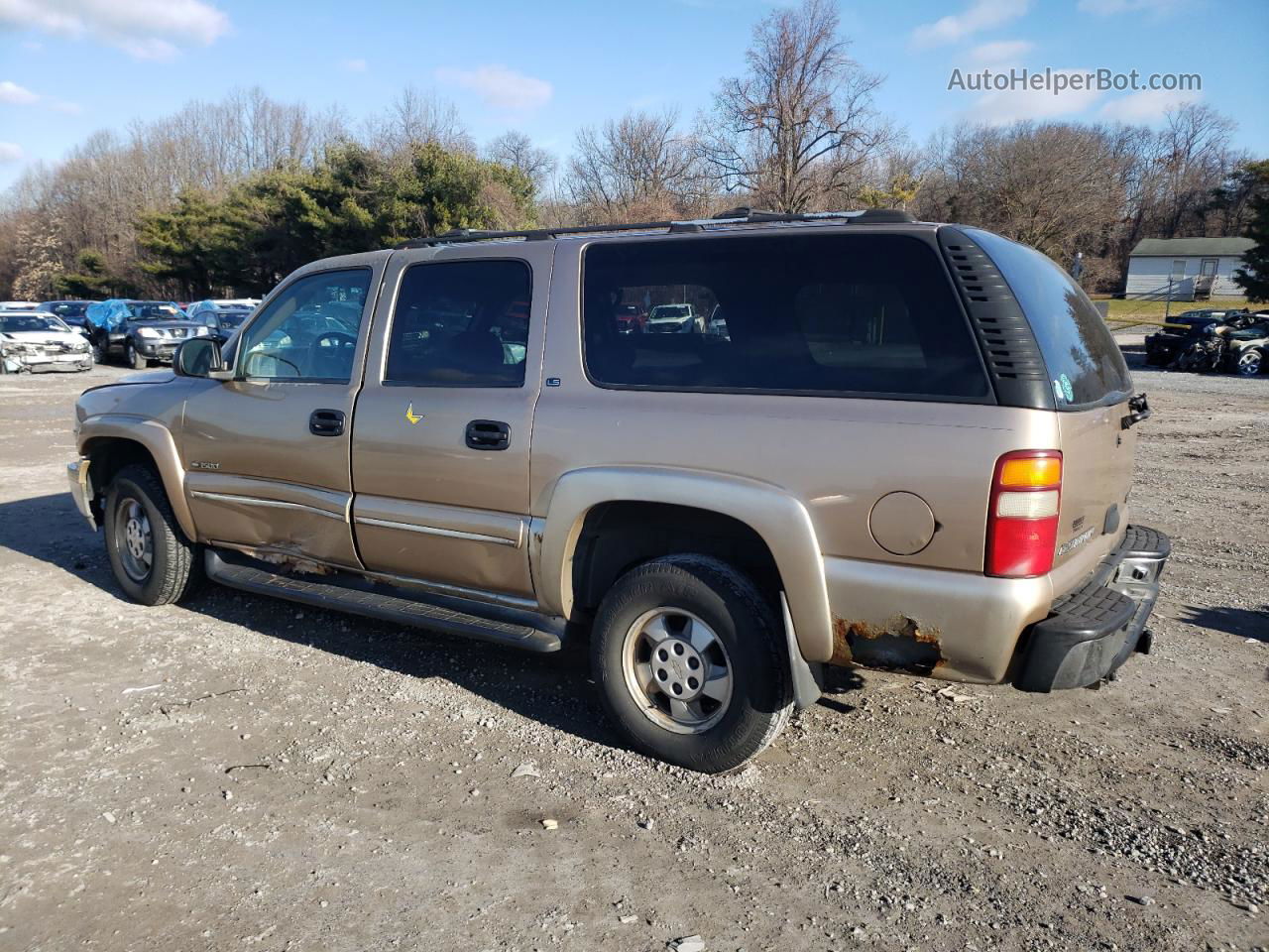 2000 Chevrolet Suburban K1500 Золотой vin: 3GNFK16T3YG203135