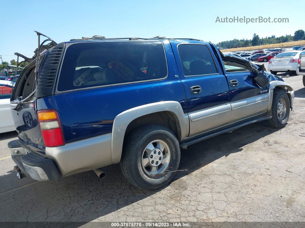 2000 Chevrolet Suburban Ls Blue vin: 3GNFK16T4YG117901