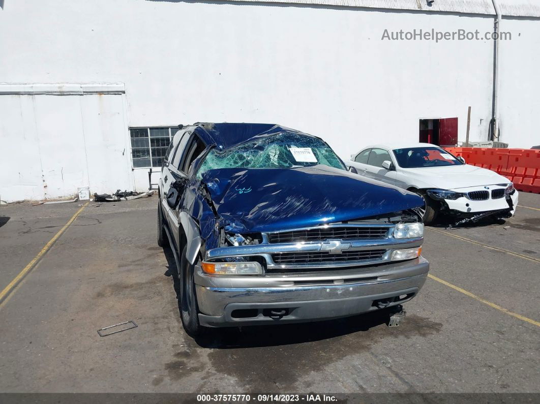 2000 Chevrolet Suburban Ls Blue vin: 3GNFK16T4YG117901