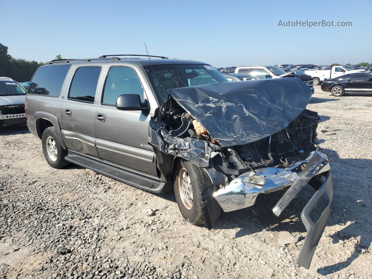 2000 Chevrolet Suburban K1500 Gray vin: 3GNFK16T4YG161316