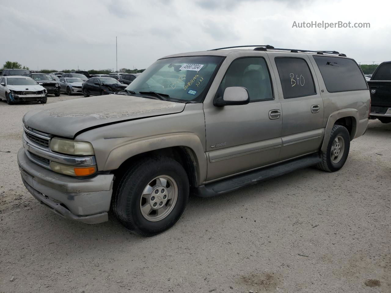 2000 Chevrolet Suburban K1500 Tan vin: 3GNFK16T4YG166757