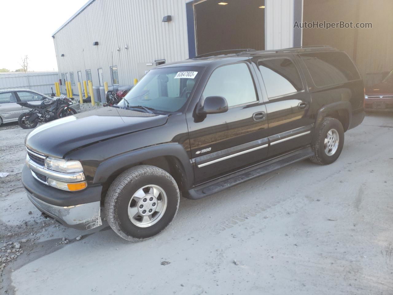 2000 Chevrolet Suburban K1500 Charcoal vin: 3GNFK16T4YG193795