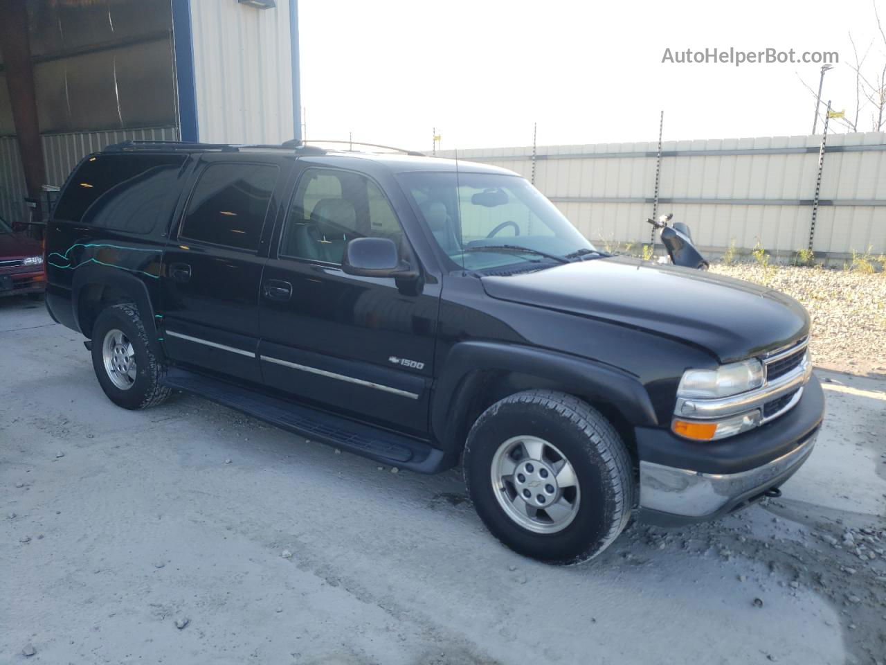 2000 Chevrolet Suburban K1500 Charcoal vin: 3GNFK16T4YG193795