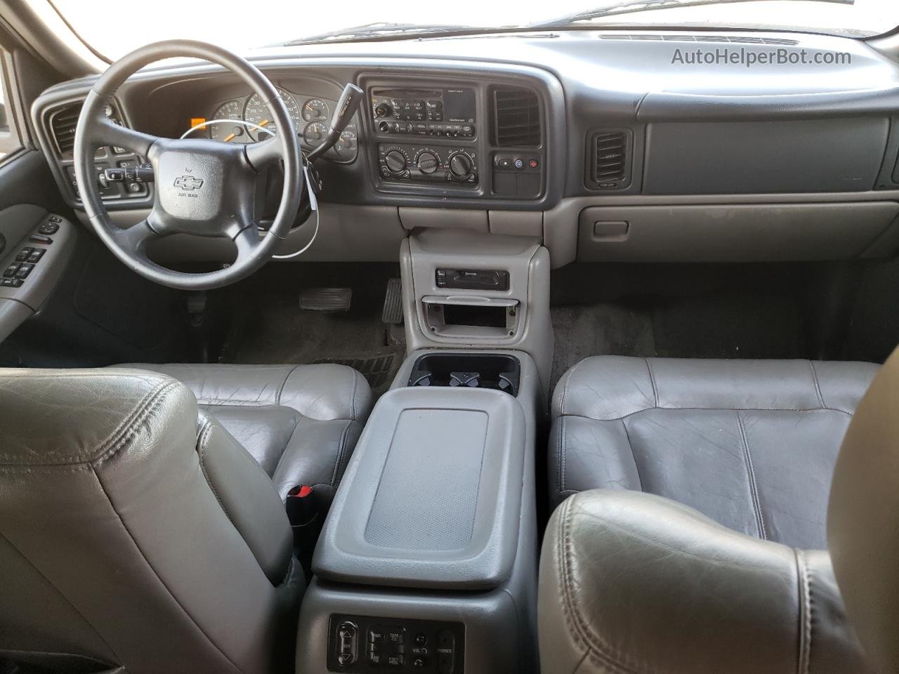 2000 Chevrolet Suburban K1500 Charcoal vin: 3GNFK16T4YG193795