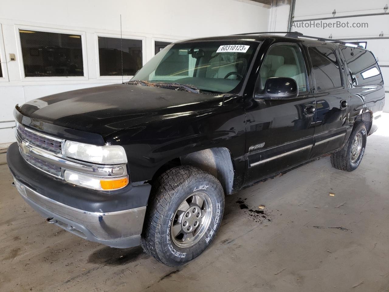 2000 Chevrolet Suburban K1500 Черный vin: 3GNFK16T4YG208179