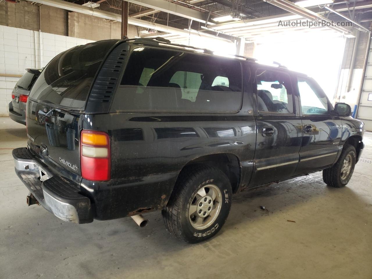 2000 Chevrolet Suburban K1500 Black vin: 3GNFK16T4YG208179