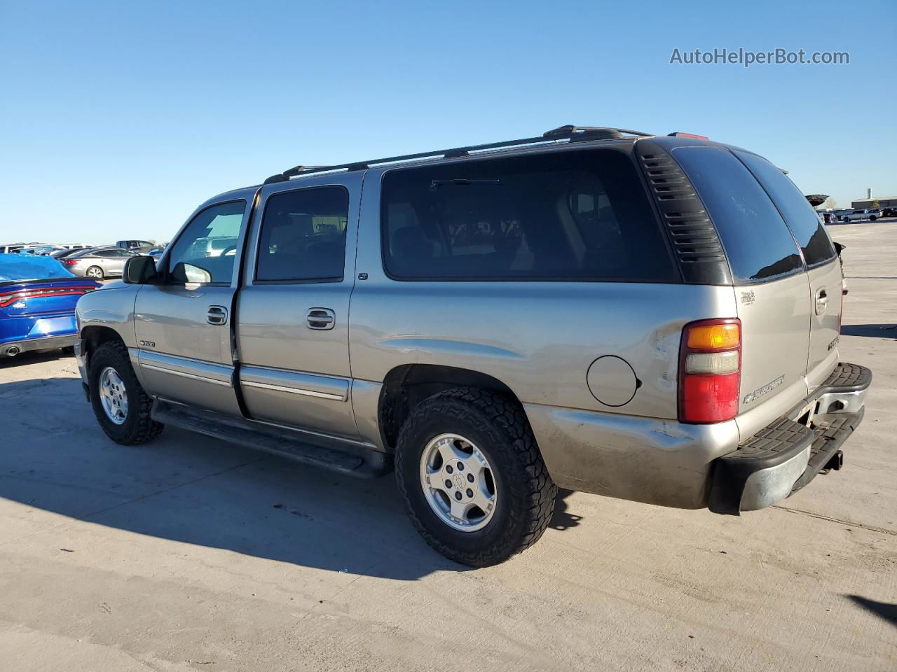 2000 Chevrolet Suburban K1500 Beige vin: 3GNFK16T5YG115736