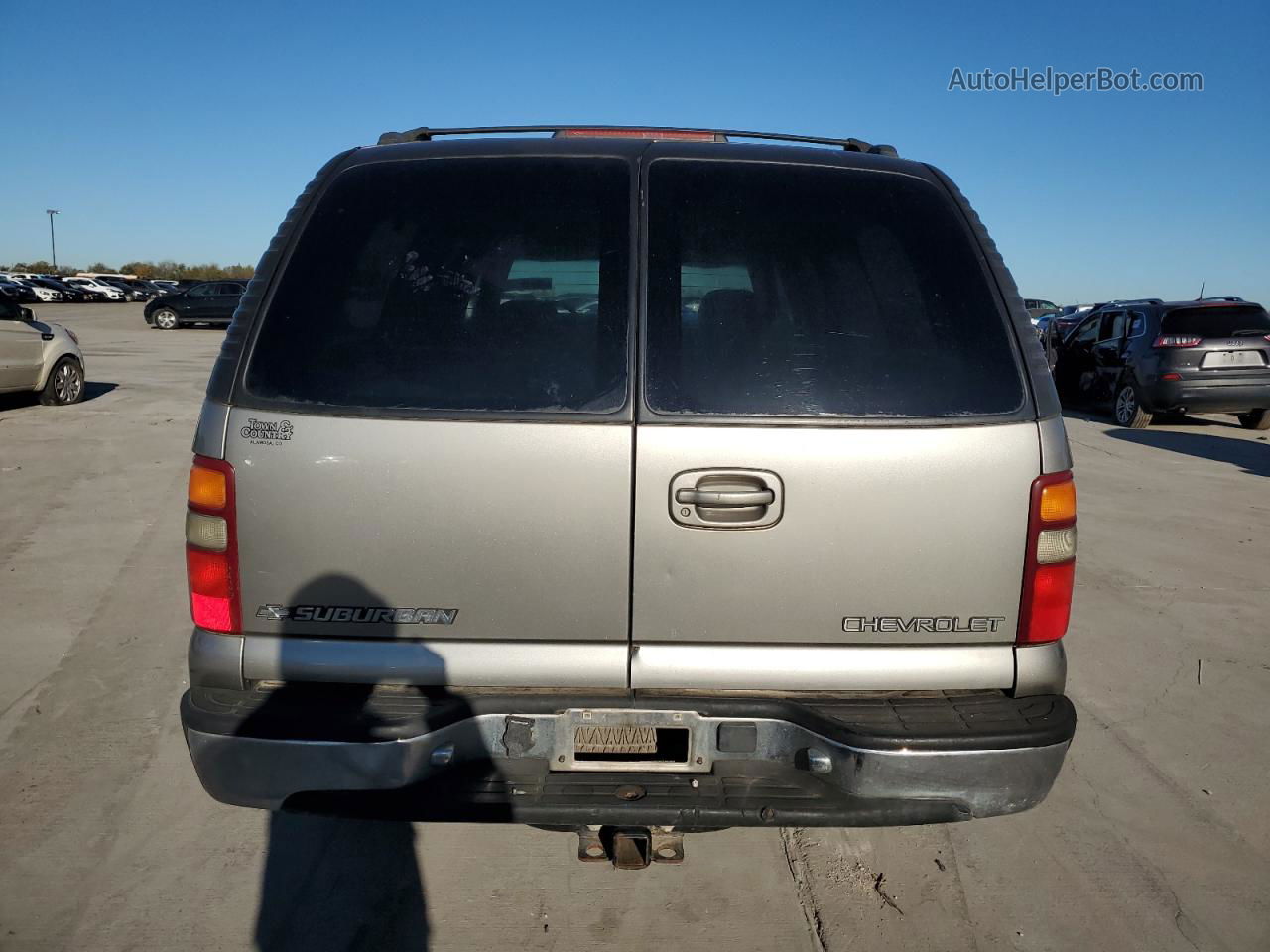 2000 Chevrolet Suburban K1500 Beige vin: 3GNFK16T5YG115736