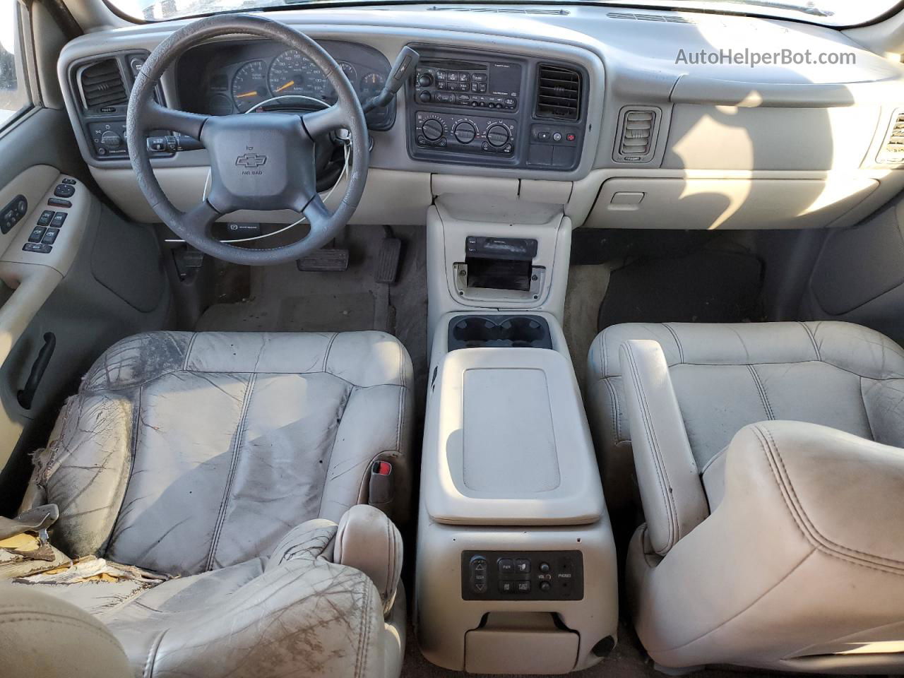 2000 Chevrolet Suburban K1500 Бежевый vin: 3GNFK16T5YG115736