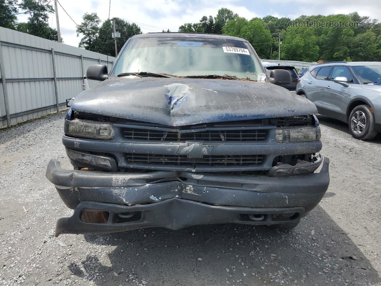 2000 Chevrolet Suburban K1500 Blue vin: 3GNFK16T5YG162846