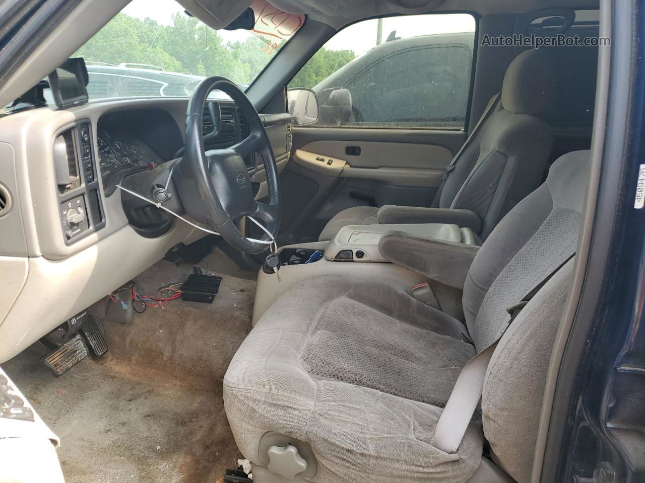 2000 Chevrolet Suburban K1500 Blue vin: 3GNFK16T5YG162846