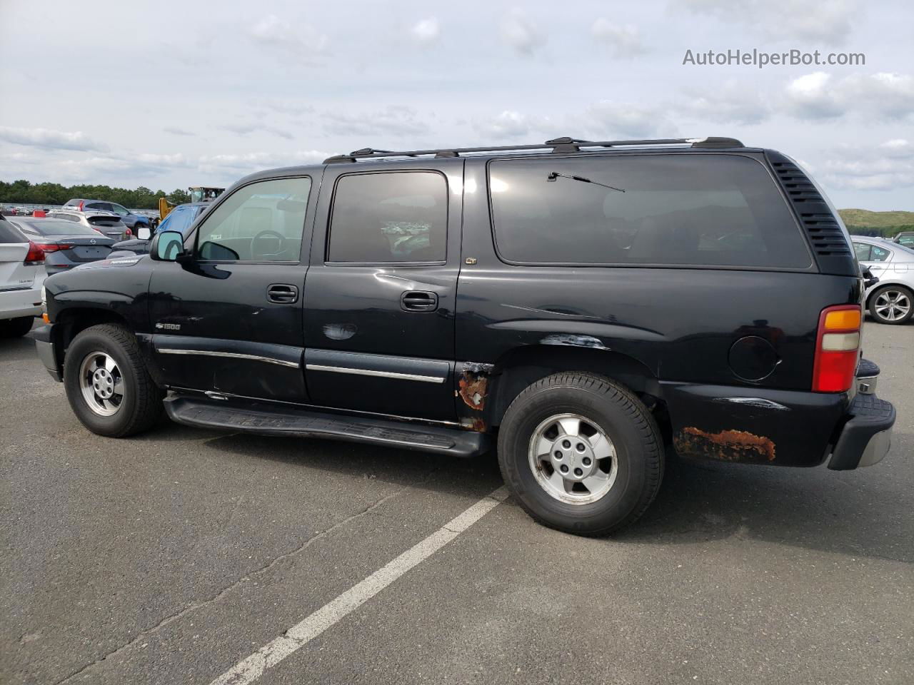 2000 Chevrolet Suburban K1500 Black vin: 3GNFK16T5YG171904