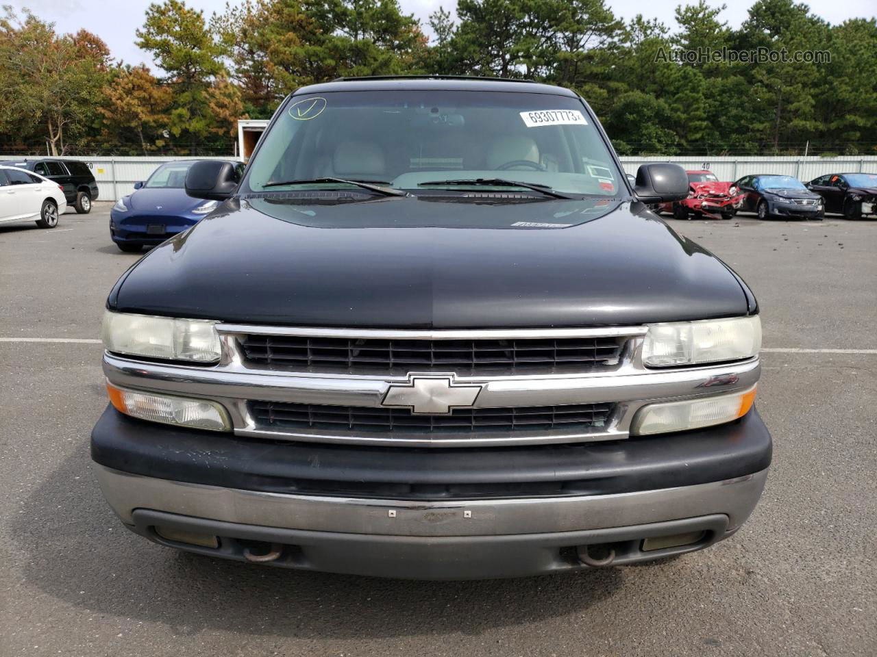 2000 Chevrolet Suburban K1500 Black vin: 3GNFK16T5YG171904