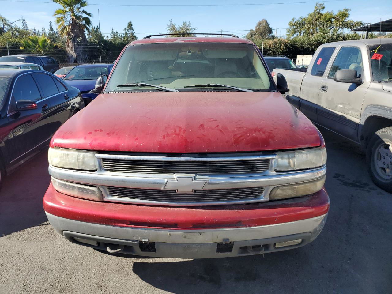 2000 Chevrolet Suburban K1500 Red vin: 3GNFK16T6YG154657