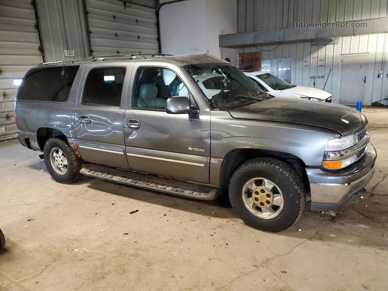 2000 Chevrolet Suburban K1500 Gray vin: 3GNFK16T6YG185813