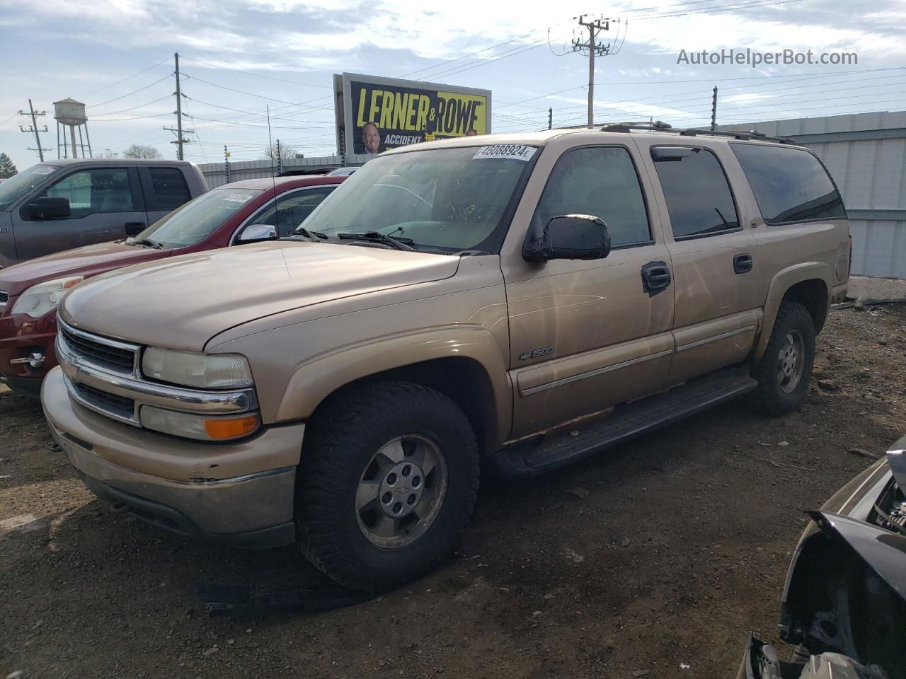 2000 Chevrolet Suburban K1500 Gold vin: 3GNFK16T6YG199629