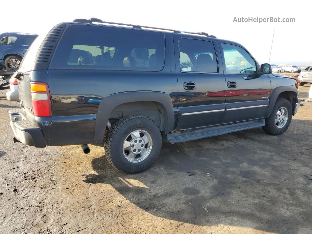 2000 Chevrolet Suburban K1500 Black vin: 3GNFK16T6YG203257