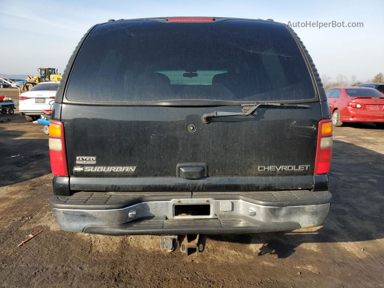 2000 Chevrolet Suburban K1500 Black vin: 3GNFK16T6YG203257