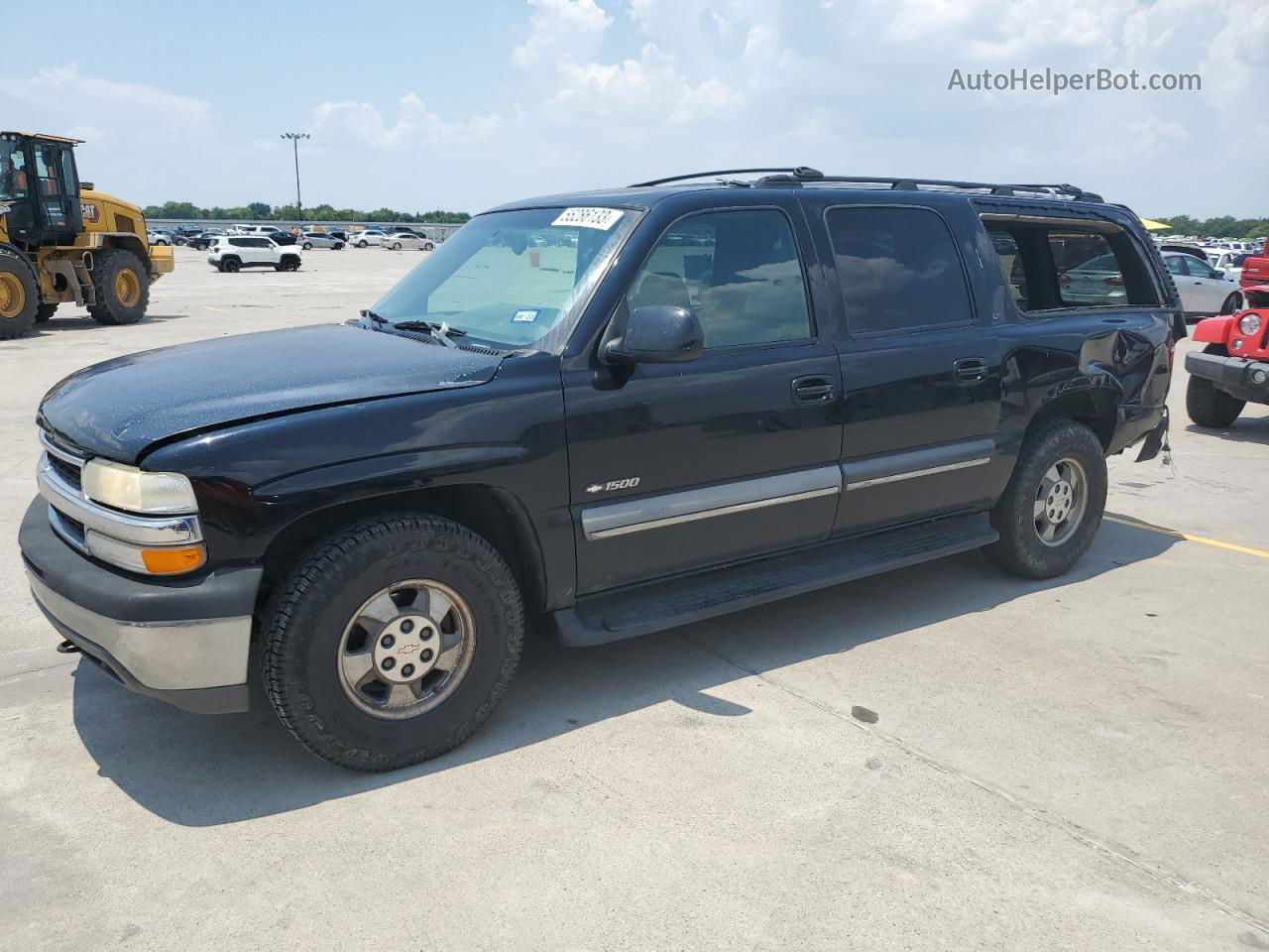 2000 Chevrolet Suburban K1500 Black vin: 3GNFK16T7YG107024