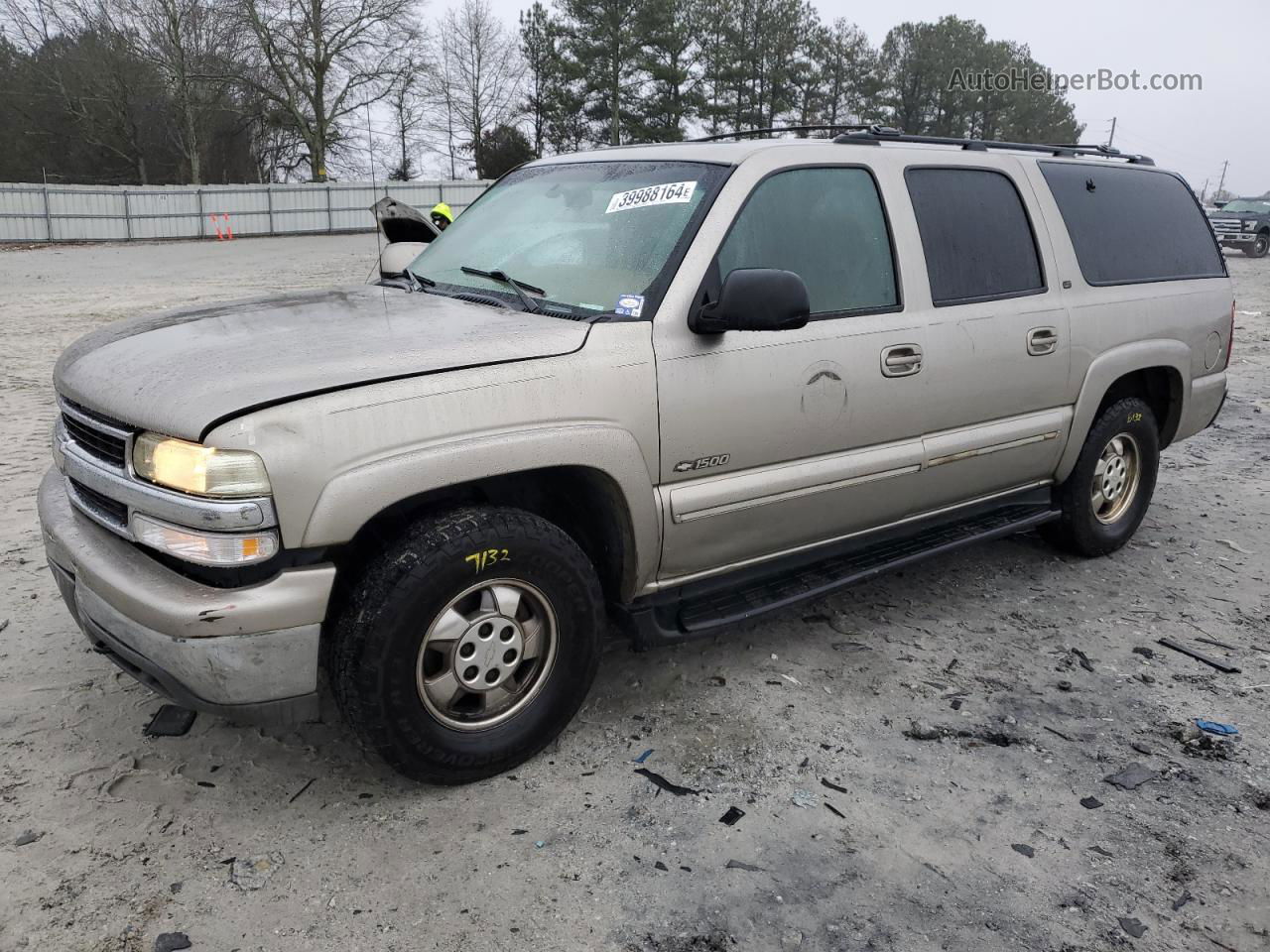 2000 Chevrolet Suburban K1500 Silver vin: 3GNFK16T7YG113325