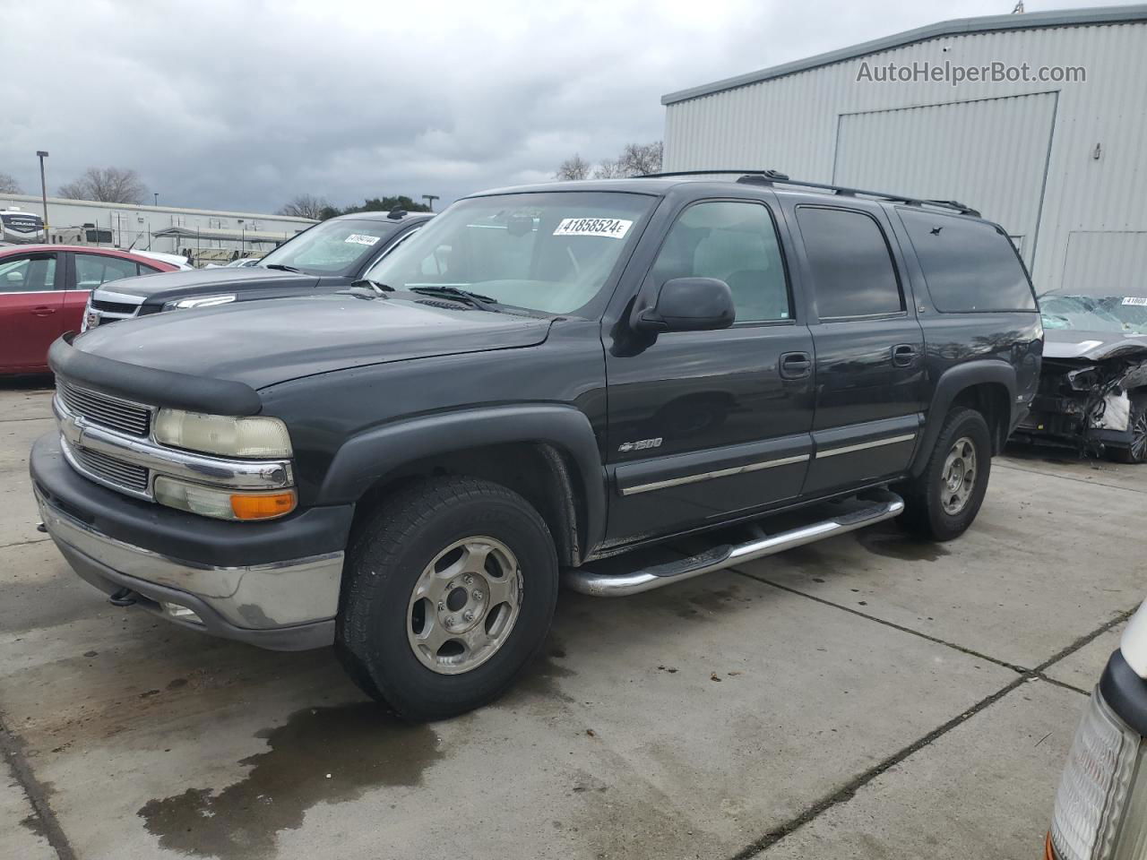 2000 Chevrolet Suburban K1500 Black vin: 3GNFK16T7YG121392