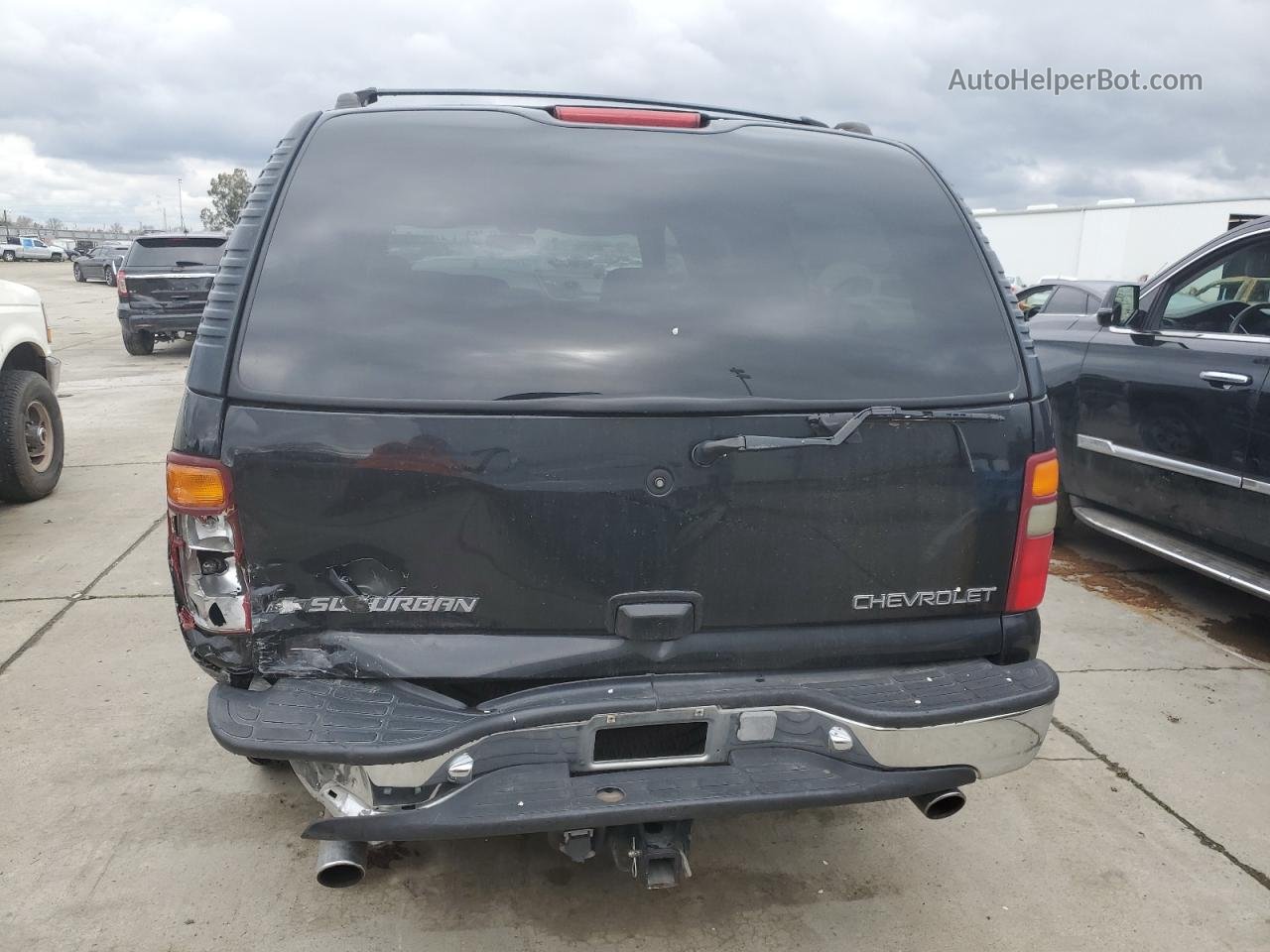 2000 Chevrolet Suburban K1500 Black vin: 3GNFK16T7YG121392