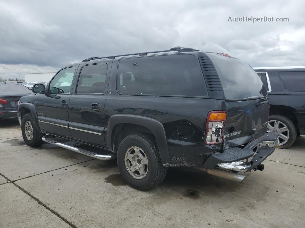 2000 Chevrolet Suburban K1500 Black vin: 3GNFK16T7YG121392