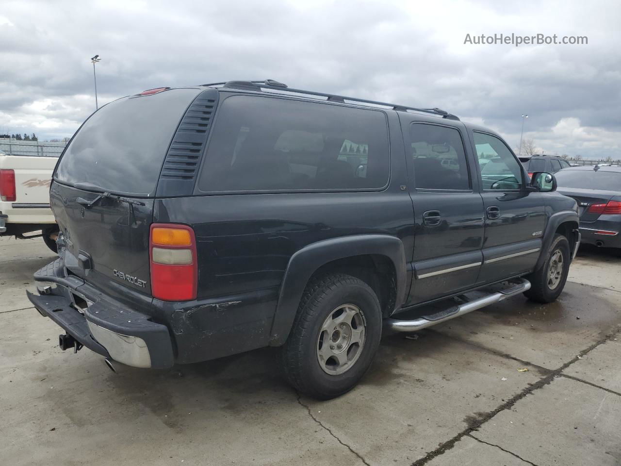 2000 Chevrolet Suburban K1500 Black vin: 3GNFK16T7YG121392