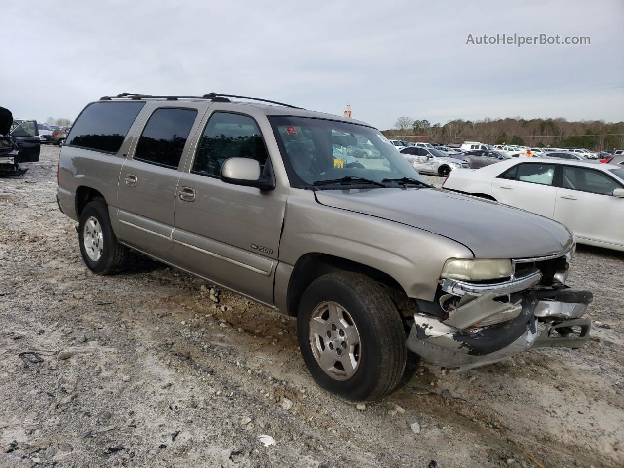 2000 Chevrolet Suburban K1500 Beige vin: 3GNFK16T7YG163948