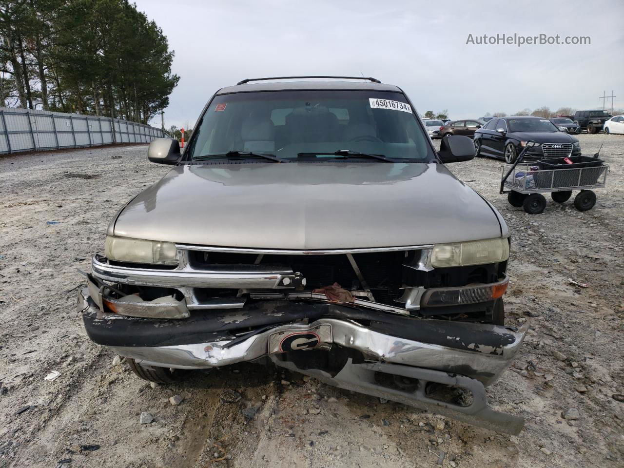 2000 Chevrolet Suburban K1500 Beige vin: 3GNFK16T7YG163948