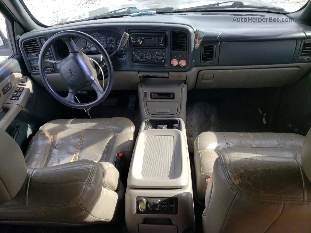 2000 Chevrolet Suburban K1500 Beige vin: 3GNFK16T7YG163948